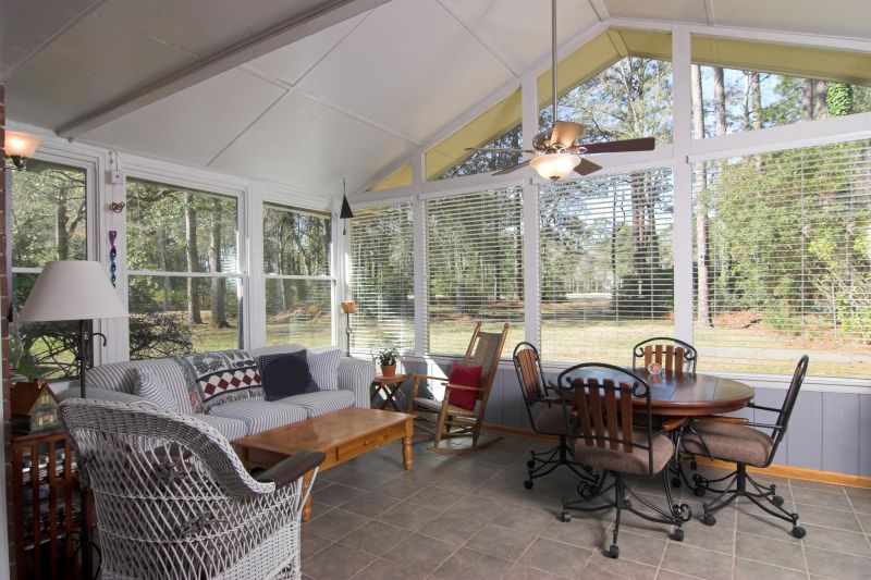 Skilled craftsmen ensure precise installation, resulting in a durable and attractive sunroom.